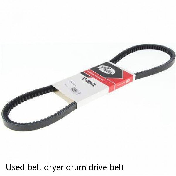 Used belt dryer drum drive belt