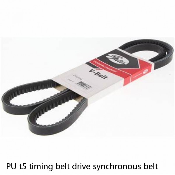 PU t5 timing belt drive synchronous belt