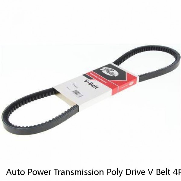 Auto Power Transmission Poly Drive V Belt 4PK910 For LEXUS RC 200t
