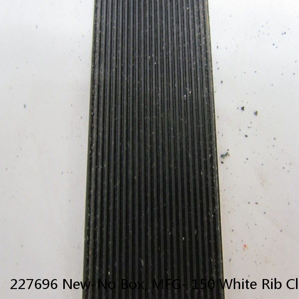 227696 New-No Box, MFG- 150 White Rib Cleated Conveyor Belt 8-1/4"W, 100'Ft